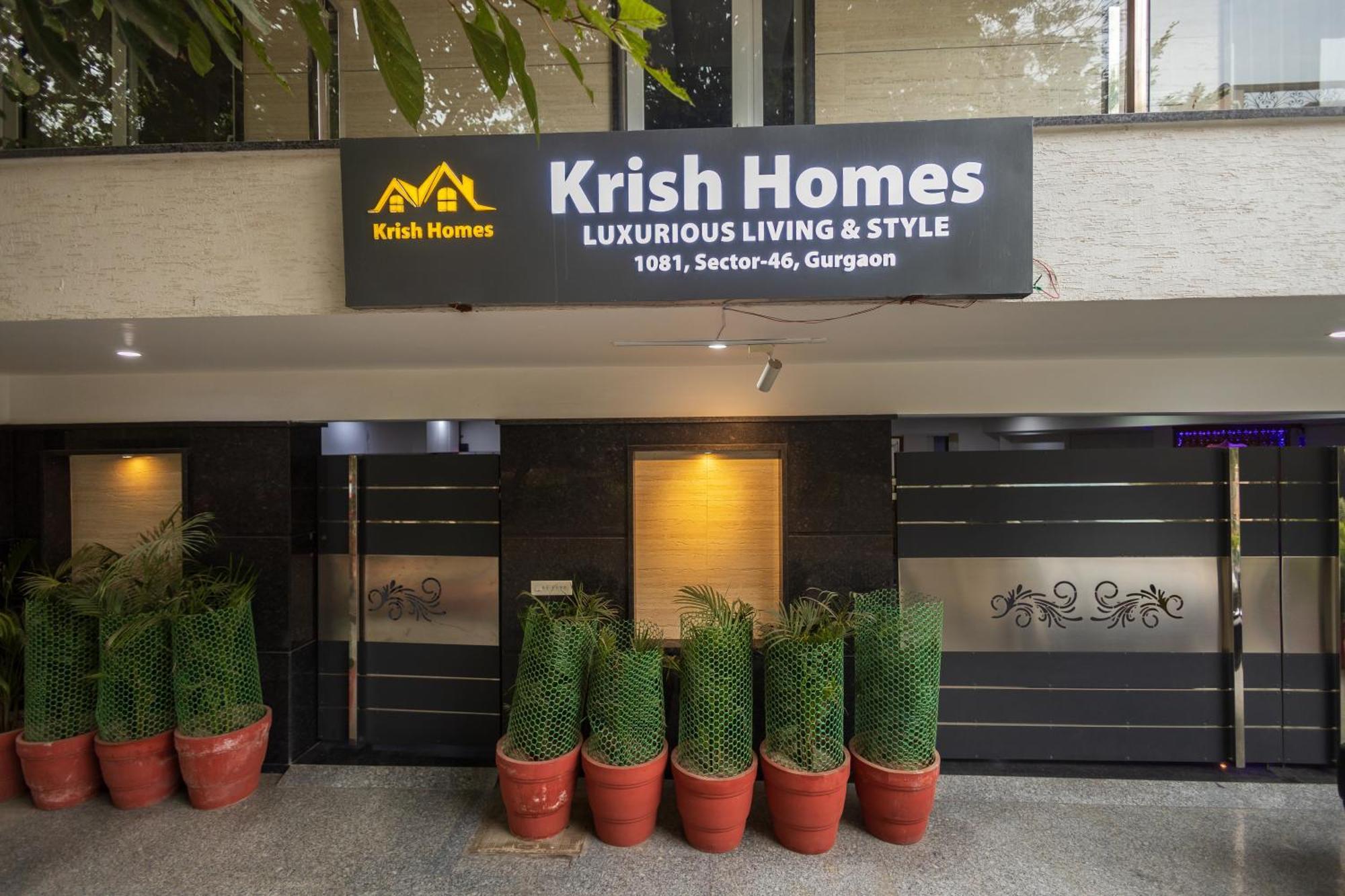 Hotel Krish - Near Medanta And Fortis Hospital Gurugram Gurgaon Eksteriør bilde